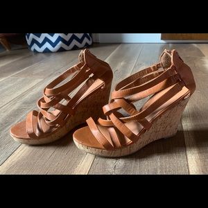 Espadrille Strappy Wedges